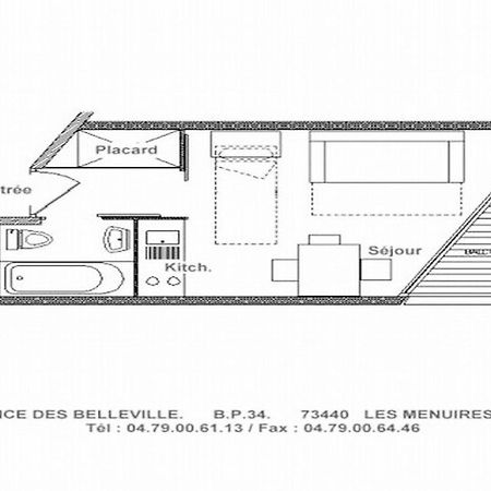 Residence Caron - Studio Pour 4 Personnes 654 생마르탱 드 벨빌 외부 사진