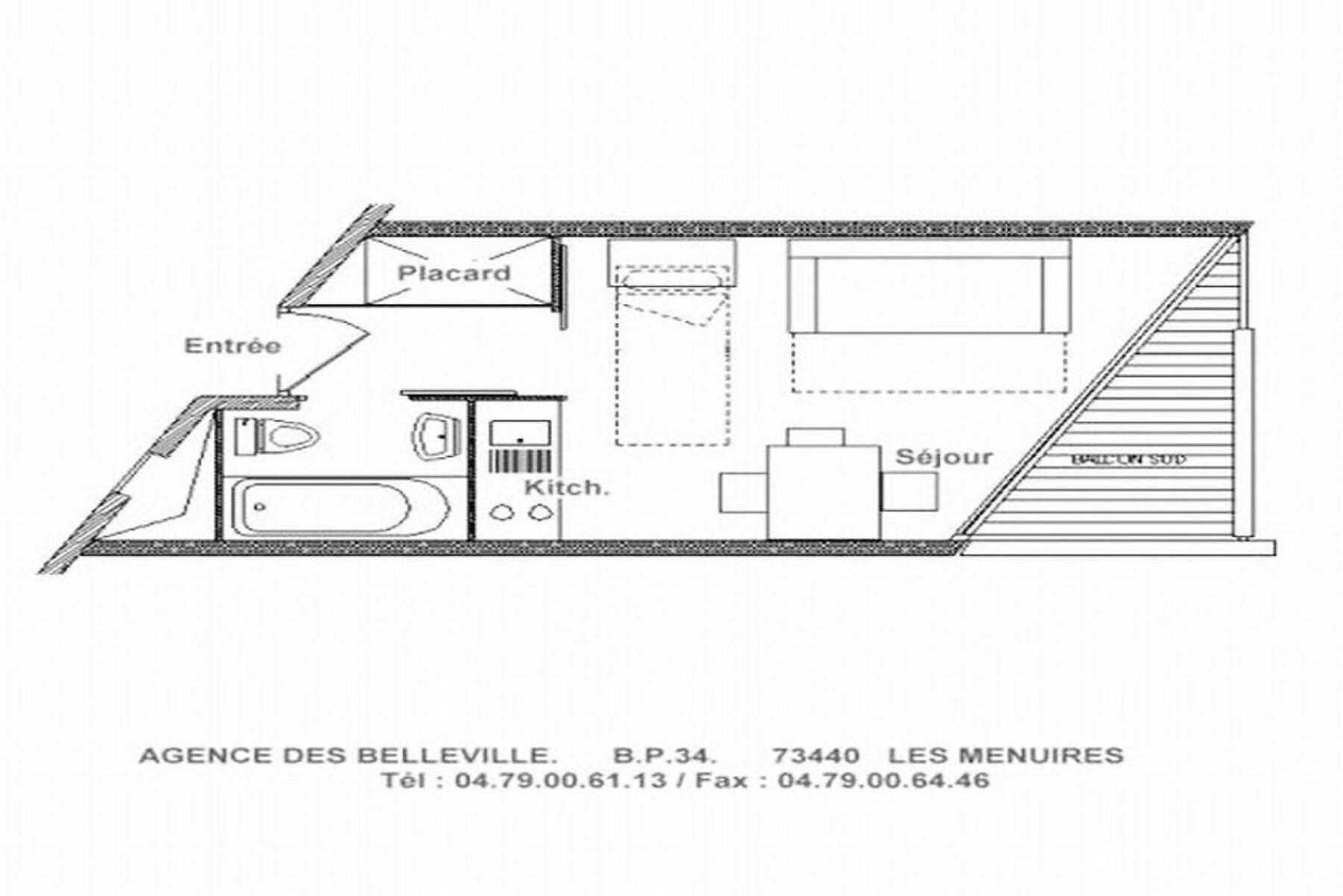 Residence Caron - Studio Pour 4 Personnes 654 생마르탱 드 벨빌 외부 사진